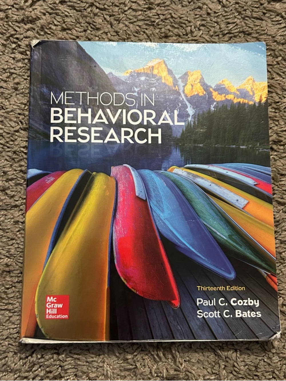 Methods in Behavioral Research Textbook